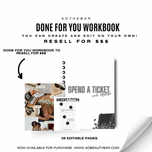 DFY “SPEND A TICKET” PLANNER (CANVA) FREE FOLLOW UP CALL/TEXT AFTER PURCHASE