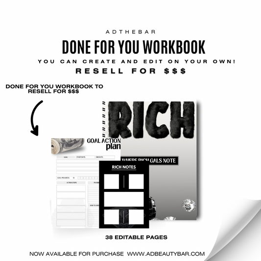 DFY “RICH” PLANNER (CANVA) FREE FOLLOW UP CALL/TEXT AFTER PURCHASE