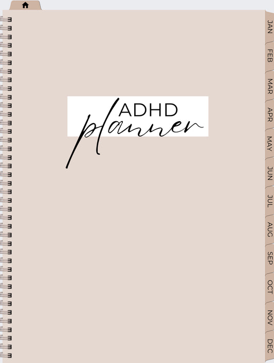 ADHD Life Planner ( PDF AND CANVA)