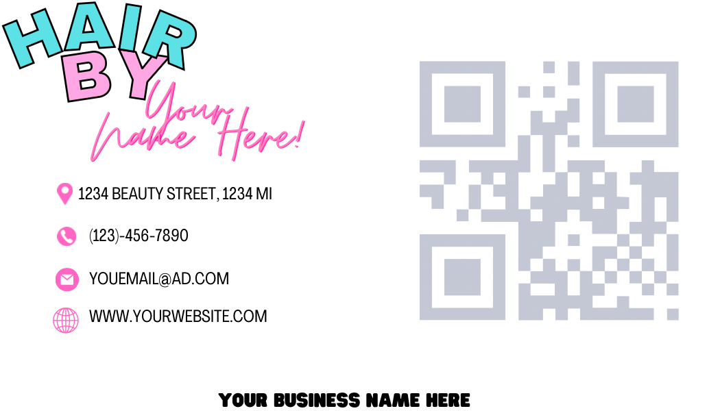 *FREE* Business Cards DIY Editable Template (CANVA)